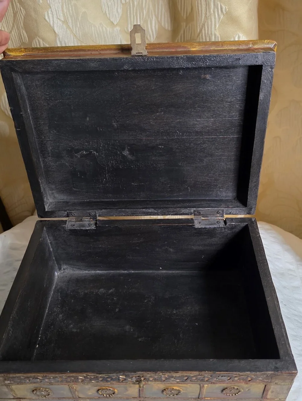 John Richard Collection Wood India Box Chester